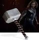 Avengers Endgame Thor Marteau Cosplay Props Modèle Réplique En Métal Complet