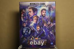 Avengers Endgame Weet B2 Single Lenticulaire Steelbook 4k + Blu-ray Brand New