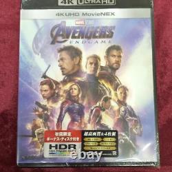 Avengers Fin de Partie 4K UHD Numéro de Modèle VWAS 6906 Walt Disney Japon