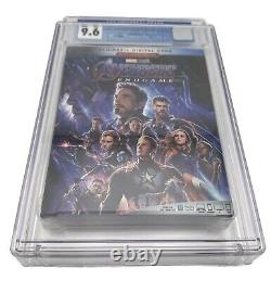 Avengers : Fin de partie (2019) Blu-ray Neuf Sous Blister avec Cover Évalué CGC 9.6 A+