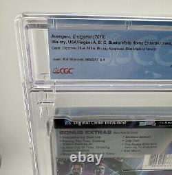 Avengers : Fin de partie (2019) Blu-ray Neuf Sous Blister avec Cover Évalué CGC 9.6 A+