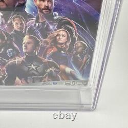 Avengers Fin de partie (2019) Blu-ray Neuf sous blister avec couverture rigide évaluée CGC 9.2 A+