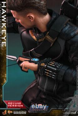 Avengers : Fin de partie - Figurine de collection Hawkeye Deluxe à l'échelle 1/6 - MMS532 - Hot Toys - Neuf dans sa boîte