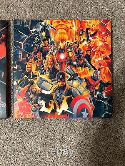 Avengers Infinity War + Endgame par Matt Taylor (Vinyle, 2020, Mondo Music)