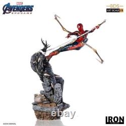 Avengers : Phase finale - Figurines de collection Iron Spider-Man VS Outrider