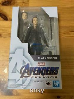 Bandai S. H. Figuarts Hawkeye Black Widow Figure Set Fin Jeu Avengers Film