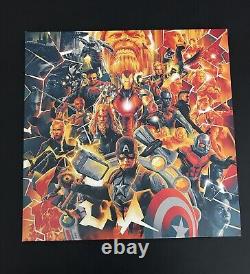 Boîte de Vinyles de la Bande Son d'Avengers Infinity War Endgame Mondo Alan Silvestri 6 LP