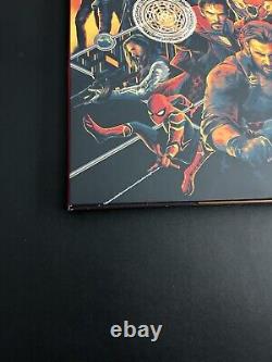 Boîte de Vinyles de la Bande Son d'Avengers Infinity War Endgame Mondo Alan Silvestri 6 LP