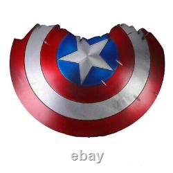 Bouclier de Captain America brisé I Réplique en métal I Avengers Endgame