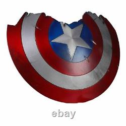 Bouclier de Captain America brisé I Réplique en métal I Avengers Endgame