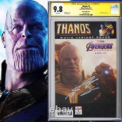 CGC 9.8 SS Thanos #1 Variante de film signée par Josh Brolin Avengers Endgame