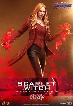 CHEF-D'ŒUVRE DU CINÉMA MMS301 SCARLET WITCH AVENGERS/ENDGAME HOTTOYS JAPON NOUVEAU