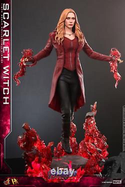 CHEF-D'ŒUVRE DU CINÉMA MMS301 SCARLET WITCH AVENGERS/ENDGAME HOTTOYS JAPON NOUVEAU