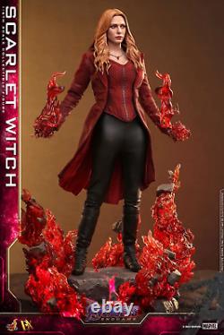 CHEF-D'ŒUVRE DU CINÉMA MMS301 SCARLET WITCH AVENGERS/ENDGAME HOTTOYS JAPON NOUVEAU