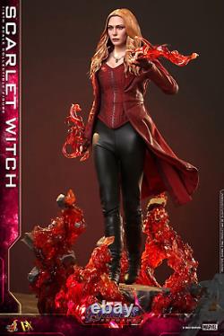 CHEF-D'ŒUVRE DU CINÉMA MMS301 SCARLET WITCH AVENGERS/ENDGAME HOTTOYS JAPON NOUVEAU