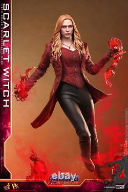 CHEF-D'ŒUVRE DU CINÉMA MMS301 SCARLET WITCH AVENGERS/ENDGAME HOTTOYS JAPON NOUVEAU