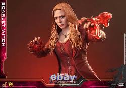 CHEF-D'ŒUVRE DU CINÉMA MMS301 SCARLET WITCH AVENGERS/ENDGAME HOTTOYS JAPON NOUVEAU