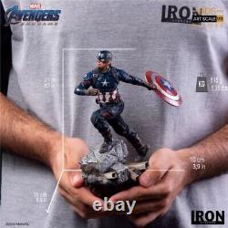 Capitaine America Avengers Fin de partie Statue Deluxe Art 1/10 Figurines d'action Cosplay