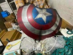 Captain America Broken Shield Metal Prop Replica Avengers Endgame Halloween