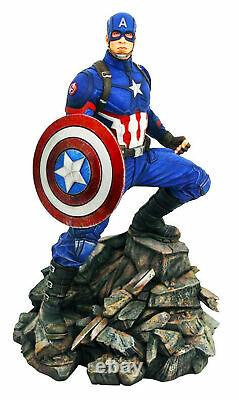 Captain America Marvel Avengers Endgame Diamond Select Marvel Movie Premier Coll