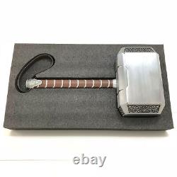 Cattoys Marvel Avengers Endgame Marteau Mjolnir en Métal Complet 11 Modèle de Cosplay Thor