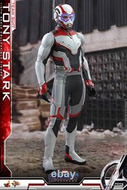 Chef-d'œuvre cinématographique Avengers Endgame 1/6 Figurine Tony Stark en tenue d'équipe Figurine d'action.