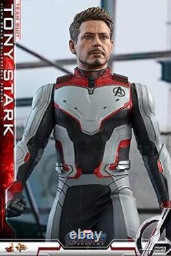Chef-d'œuvre cinématographique Avengers Endgame 1/6 Figurine Tony Stark en tenue d'équipe Figurine d'action