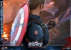 Chef-d'œuvre cinématographique Avengers Endgame 1/6 Figurine d'action Captain America Hot Toys