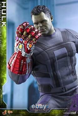 Chef-d'œuvre cinématographique Avengers Endgame 1/6 Figurine d'action Hulk Marvel Hot Toys Cadeau
