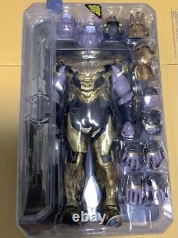Chef-d'œuvre cinématographique Avengers Endgame 1/6 Figurine d'action Thanos Hot Toys Marvel d'occasion