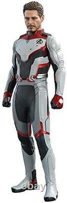 Chef-d'œuvre cinématographique Avengers Endgame Figurine Tony Stark en tenue d'équipe à l'échelle 1/6