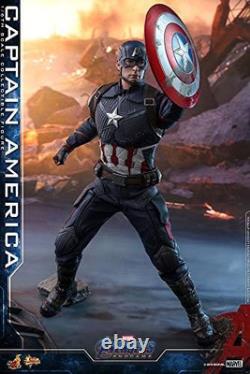 Chef-d'œuvre cinématographique Avengers Endgame Figurine d'action 1/6 Captain America Hot Toys