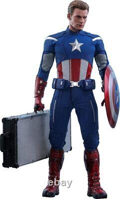 Chef-d'œuvre cinématographique Avengers Endgame Figurine d'action Captain America 2012 Hot Toys