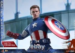 Chef-d'œuvre cinématographique Avengers Endgame Figurine d'action Captain America 2012 Hot Toys