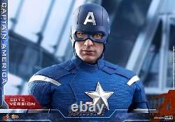 Chef-d'œuvre cinématographique Avengers Endgame Figurine d'action Captain America 2012 Hot Toys