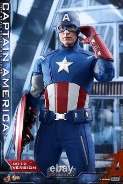 Chef-d'œuvre cinématographique Avengers Endgame Figurine d'action Captain America 2012 Hot Toys