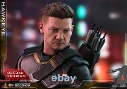 Chef-d'œuvre cinématographique Avengers Endgame Hawkeye avec figurine d'action Bonus Accessoire Hot Toys