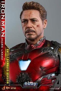 Chef-d'œuvre cinématographique Avengers Endgame IronMan Mark85 Figurine d'action en métal moulé sous pression Hot Toys