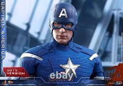 Chef-d'œuvre cinématographique Avengers Endgame figurine d'action Captain America 2012 Hot Toys