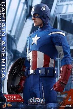 Chef-d'œuvre cinématographique Avengers Endgame figurine d'action Captain America 2012 Hot Toys