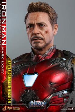 Chef-d'œuvre cinématographique DIECAST Avengers Endgame Figurine articulée IronMan Mark85 Hot Toys