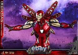 Chef-d'œuvre cinématographique DIECAST Figurine d'action Avengers Endgame Iron Man Mark 85 HotToys