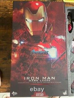 Chef-d'œuvre cinématographique en fonte sous pression 1/6 Avengers Endgame Iron Man Mark 85 Figurine Hot Toys