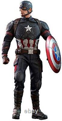 Chef-d'œuvre du film Avengers Endgame 1/6 Figurine d'action Captain America Hot Toys