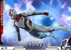 Chef-d'œuvre du film Avengers Endgame Figurine d'action Tony Stark en costume d'équipe 1/6