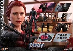 Chef-d'œuvre du film Avengers Endgame Figurine d'action à l'échelle 1/6 Black Widow Hot Toys