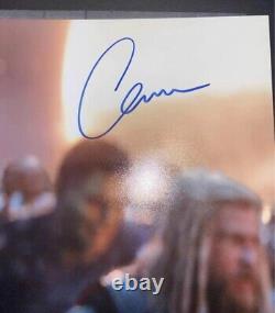 Chris Evans a signé l'autographe Avengers Endgame 11x14