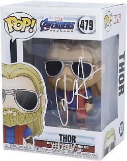Chris Hemsworth Avengers Endgame Autographié Thor #479 Funko Pop