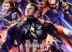 Chris Pratt a signé une photo 8x10 des Avengers: Endgame avec preuve