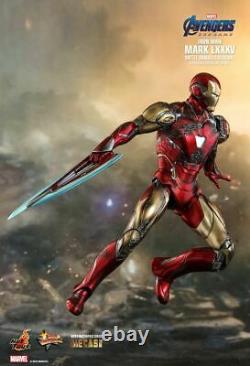 Dhl 1/6 Hot Toys Mms543d33 Avengers Endgame Iron Man Mk85 Battle Damaged Version